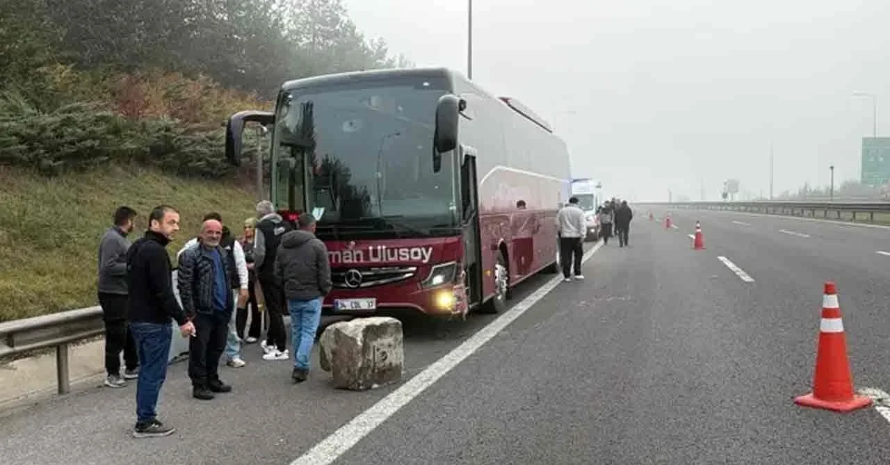 Anadolu Otoyolu Elmalık’ta zincirleme kaza meydana geldi: yaralılar hastaneye kaldırıldı