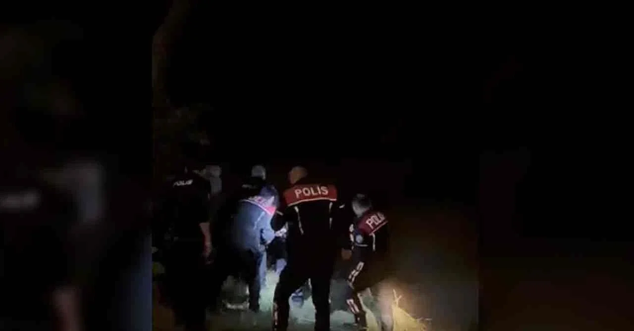 Tuna Mahallesi'nde ırmağa atlayan O.B. itfaiye ekiplerince kurtarıldı