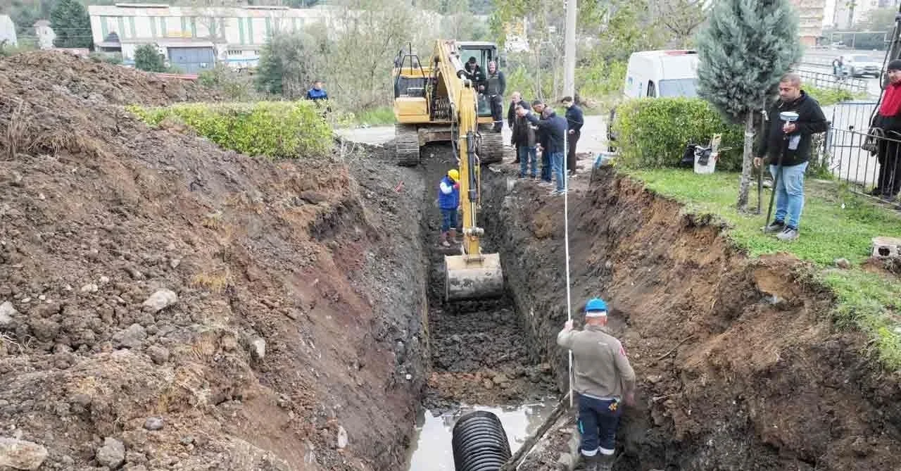 Ereğli Belediyesi Potbaşı ve Devrek Yol Ayrımı’nda deşarj kapasitesini artırdı