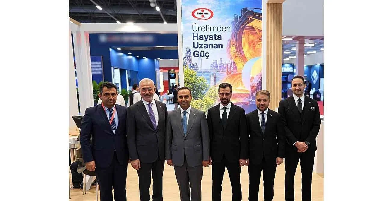 Erdemir, İsdemir ve Erdemir Mühendislik ANKIROS 2026'da yer aldı, Kacır standı gezdi