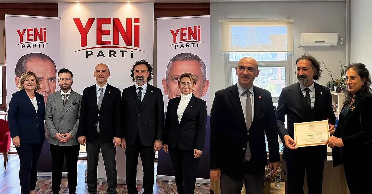Kağan Boy mazbatasını aldı; Yeni Parti İlçe Başkanlığı resmileşti