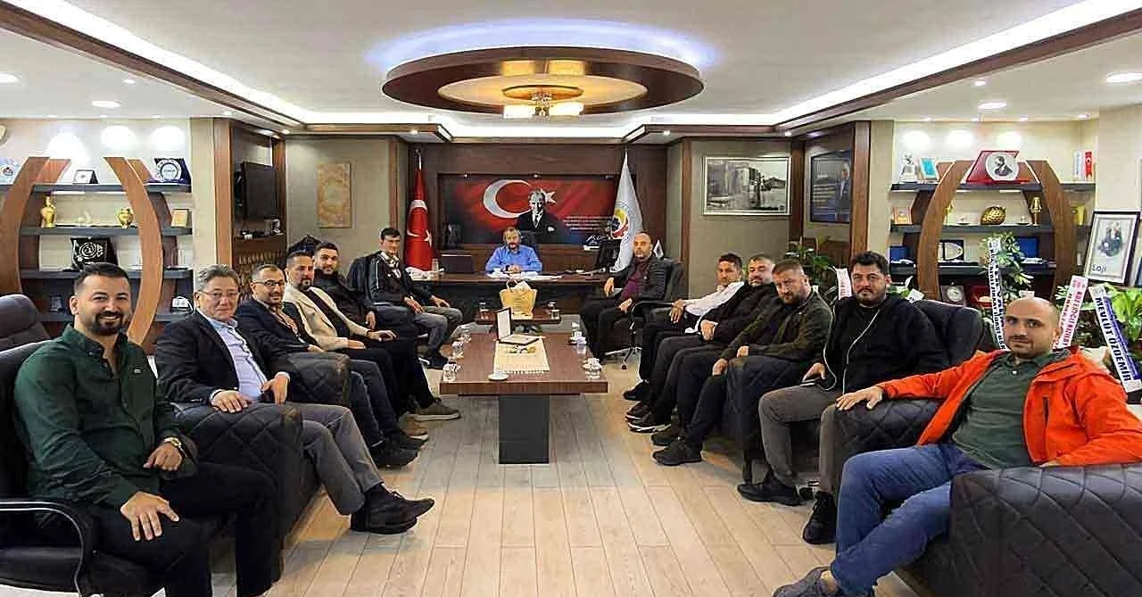 İnşaat Meslek Grubu'ndan hayırlı olsun ziyareti