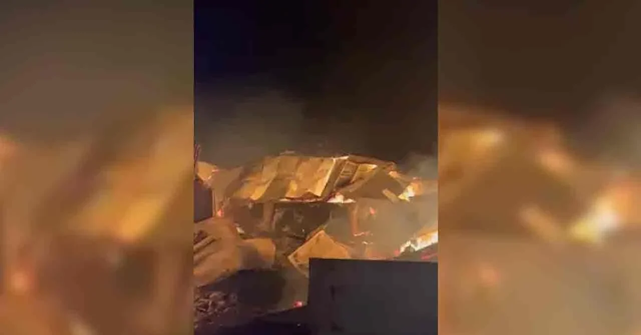 Güzleme Yaylası’nda yangın ev, ahır, odunluk ve garajı kullanılamaz hale getirdi